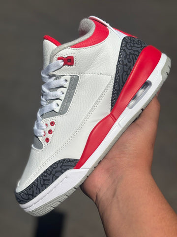 Jordan Retro 3 Red/White