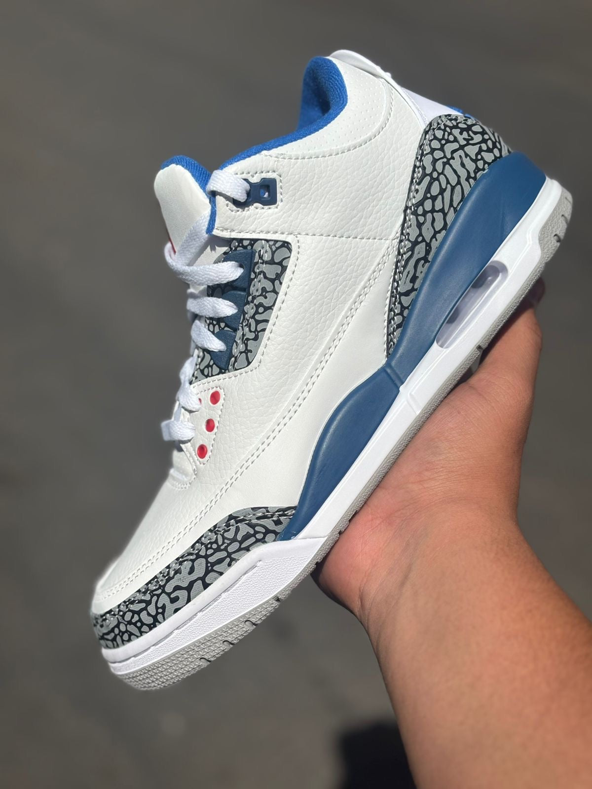 Jordan Retro 3 Blue/White
