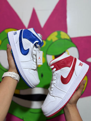 R1 Mid Blue/Red dual