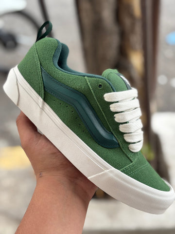 Vans Knu Skool green