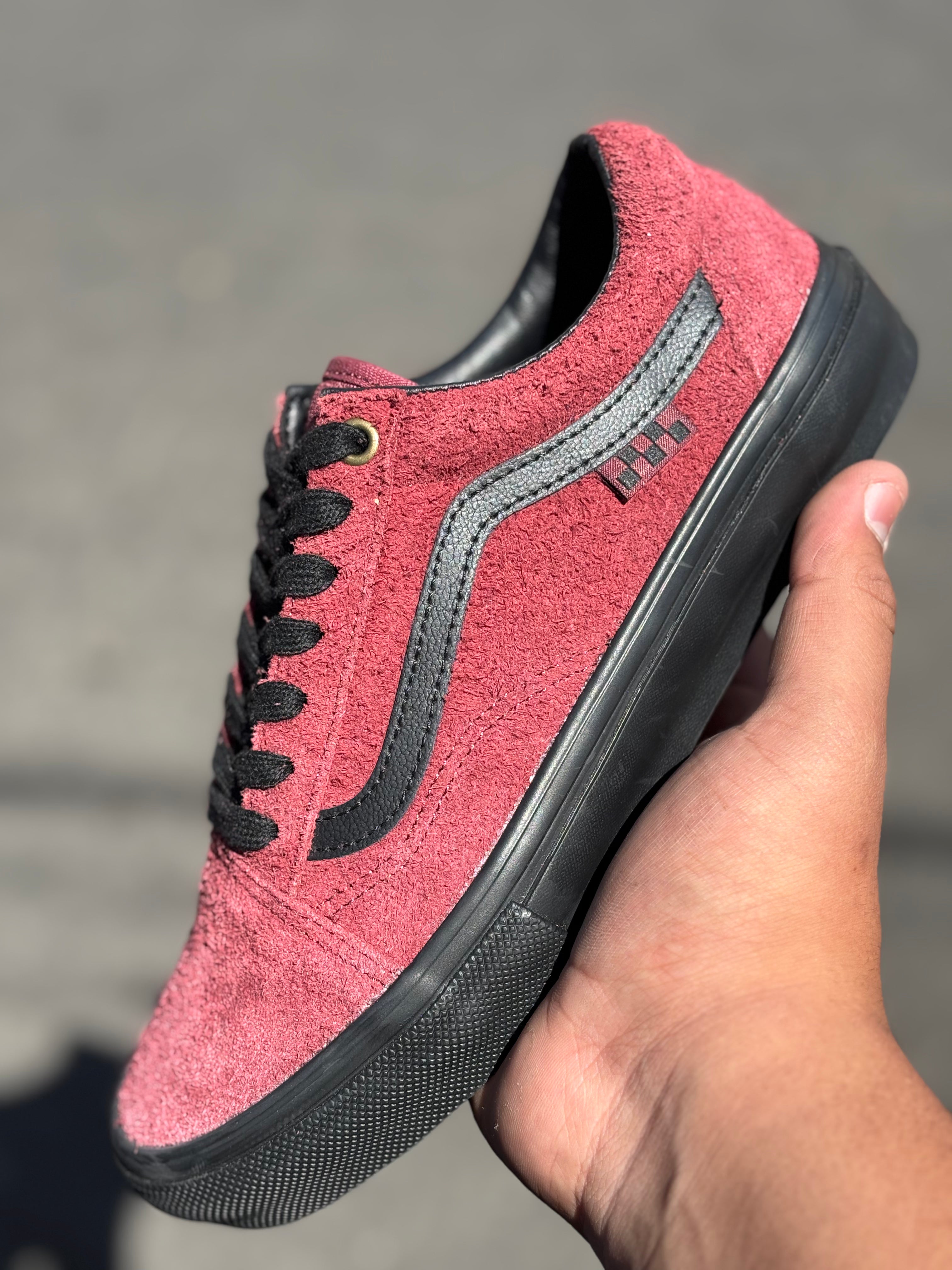 Vans Skate Old Skool Suede Black/Burgund