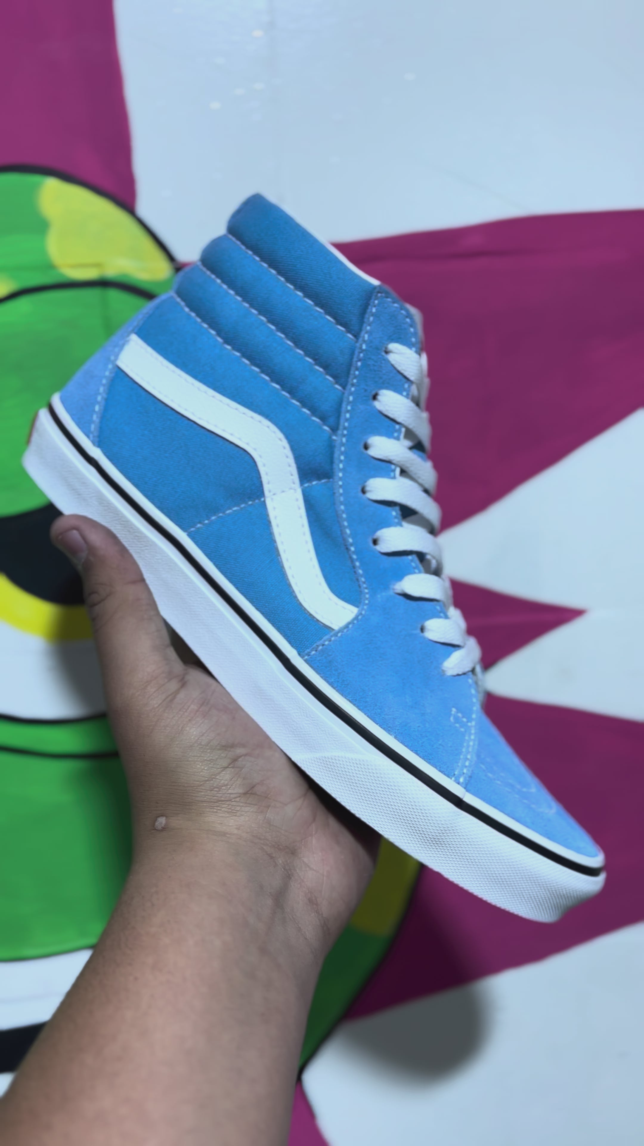 Vans Sk8-Hi Heritage blu