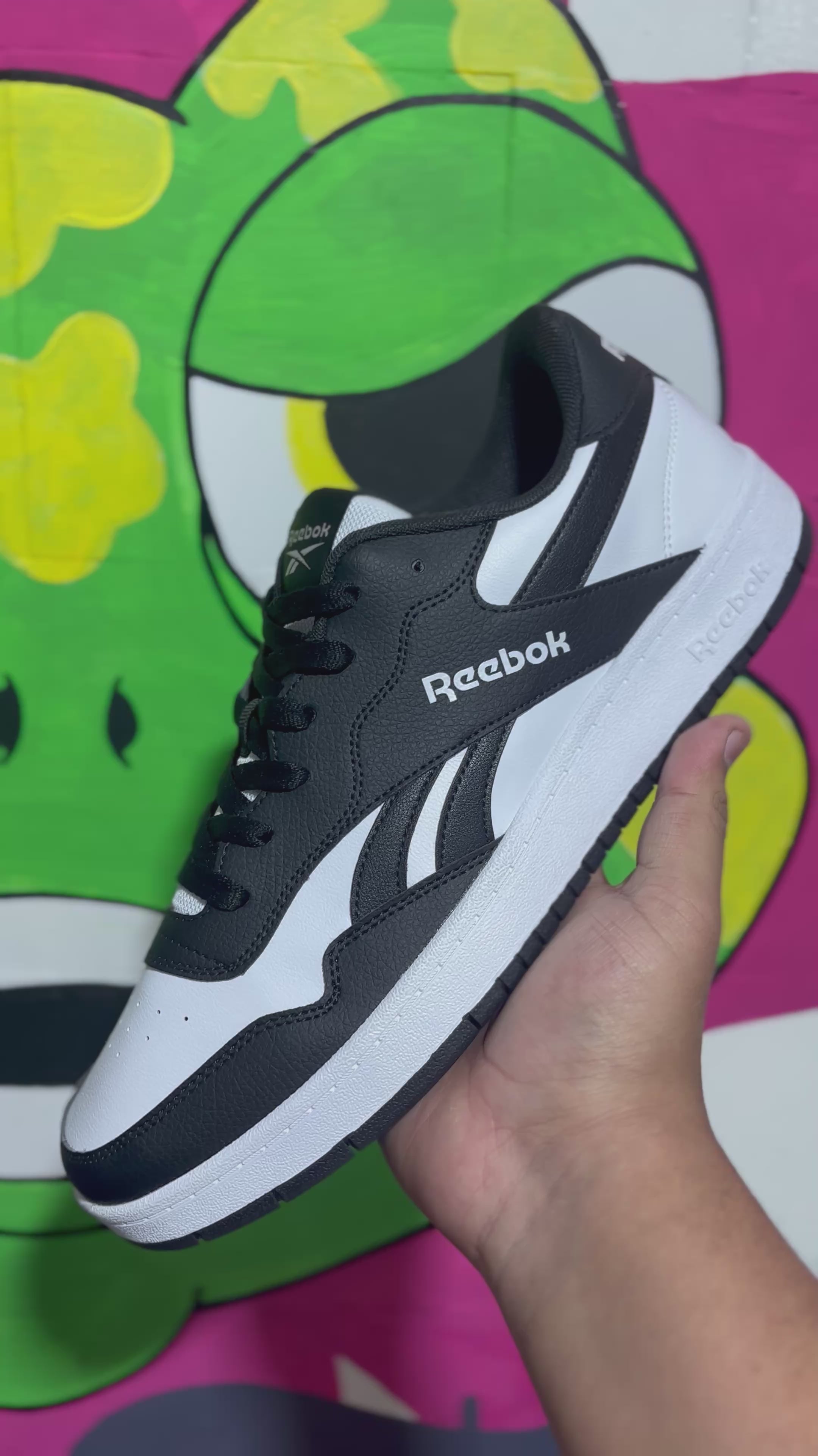 REEBOK BB 1000 White/Black