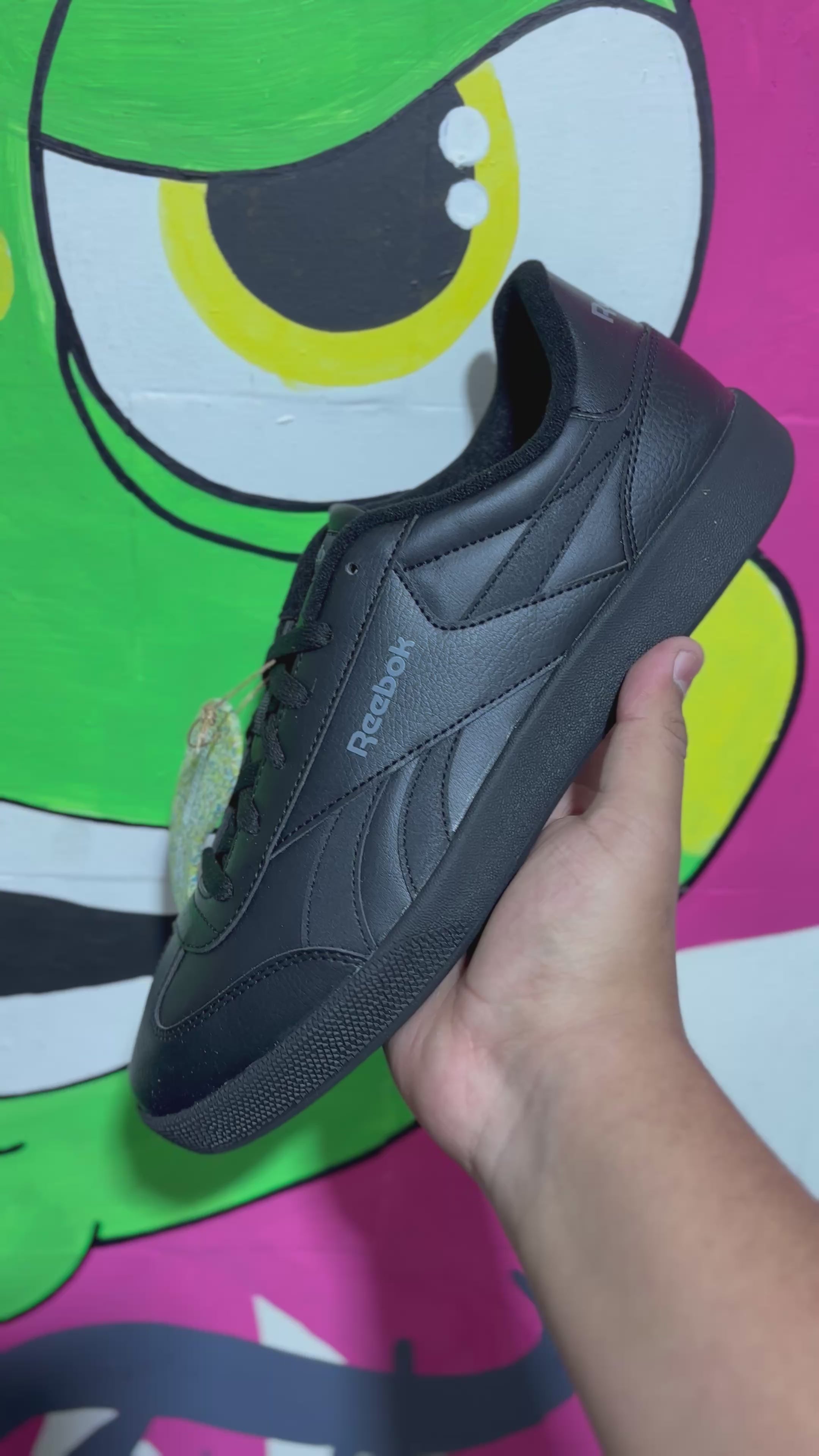 REEBOK SMASH EDGE BLACK S