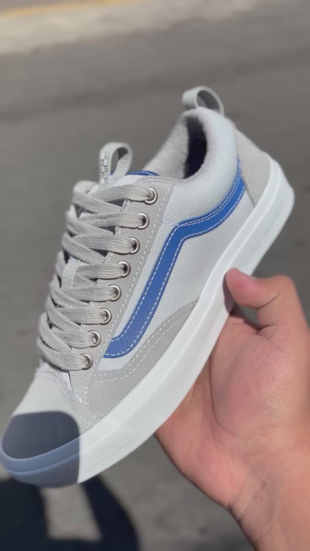 Vans Skate Old Skool 36+ Grey/Blue