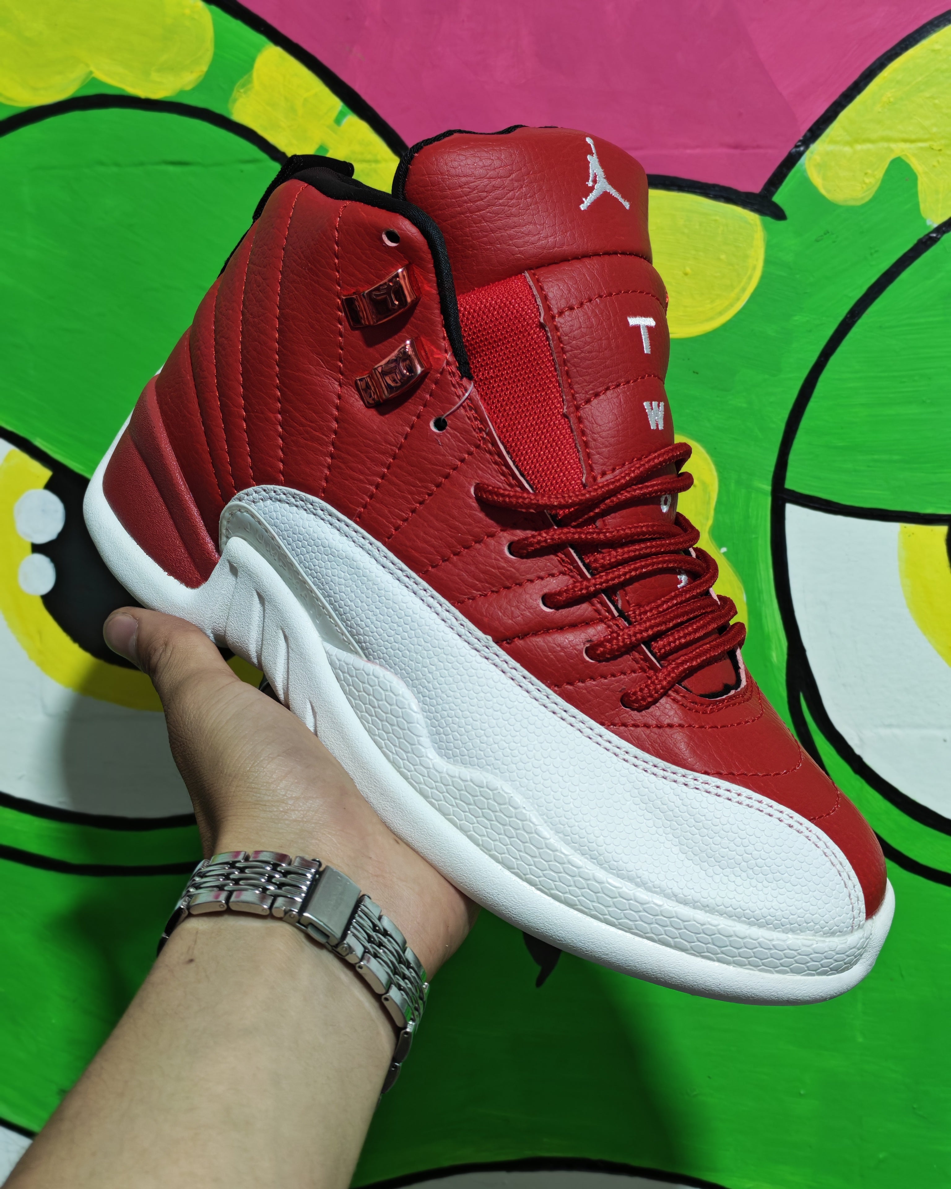 Retro 12 Gym Red