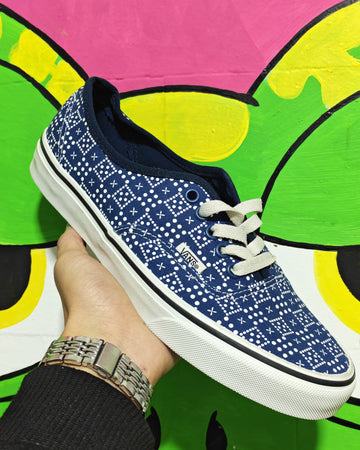 Vans Authentic "Checker Dot Blue"