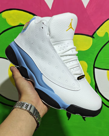 Retro 13 Blue Grey