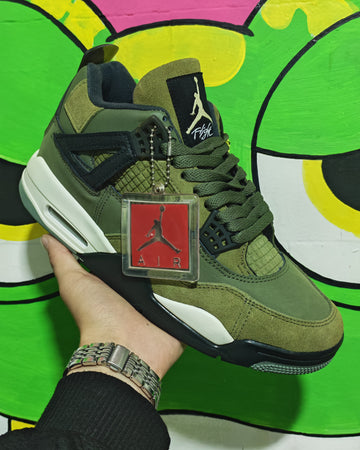 Jordan Retro 4 verde