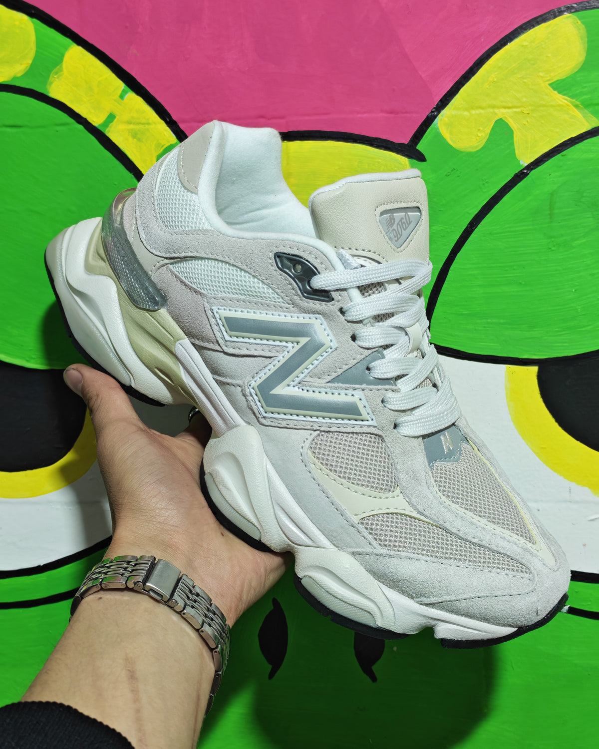 New balance blanco
