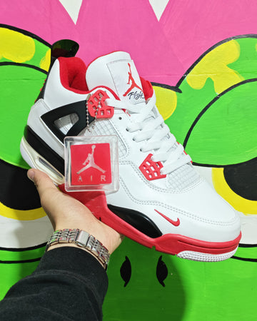 Jordan Retro 4 White/Red