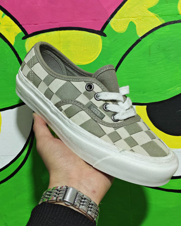 Vans Authentic Classics Checkered 'Khaki Olive'